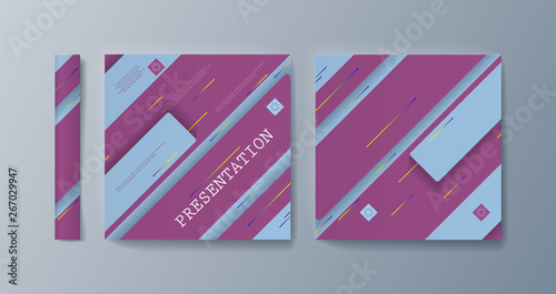 This template is the best as a business presentation, used in marketing and advertising, flyer and banner, the annual report