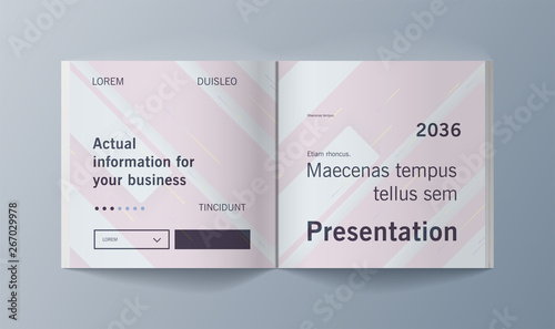 This template is the best as a business presentation, used in marketing and advertising, flyer and banner, the annual report