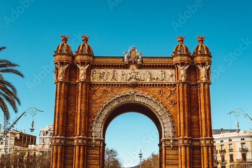 Arc de Triomf - Barcelona, Catalonia, Spain, Europe © matilda553