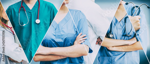 Konstfotografi Healthcare people group