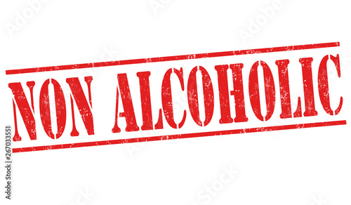 Non alcoholic sign or stamp