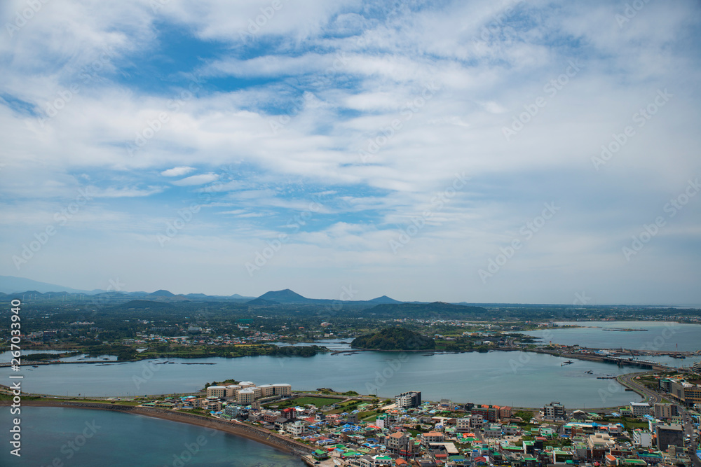 vocanic island with nice scenery