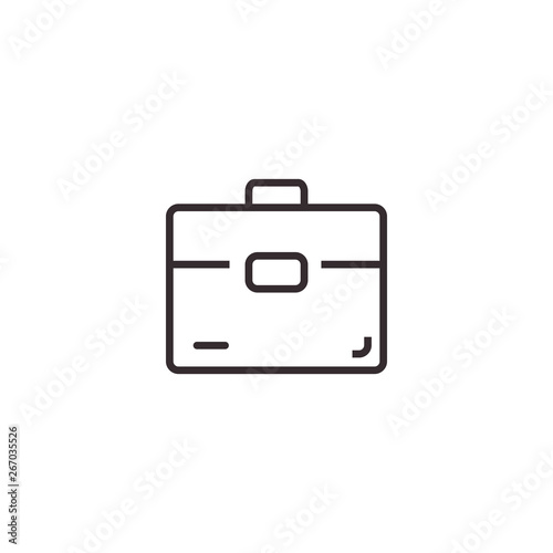 Briefcase Vector, Portfolio Sign Symbol Vector Icon, Pixel perfect Eps10. Office Symbol