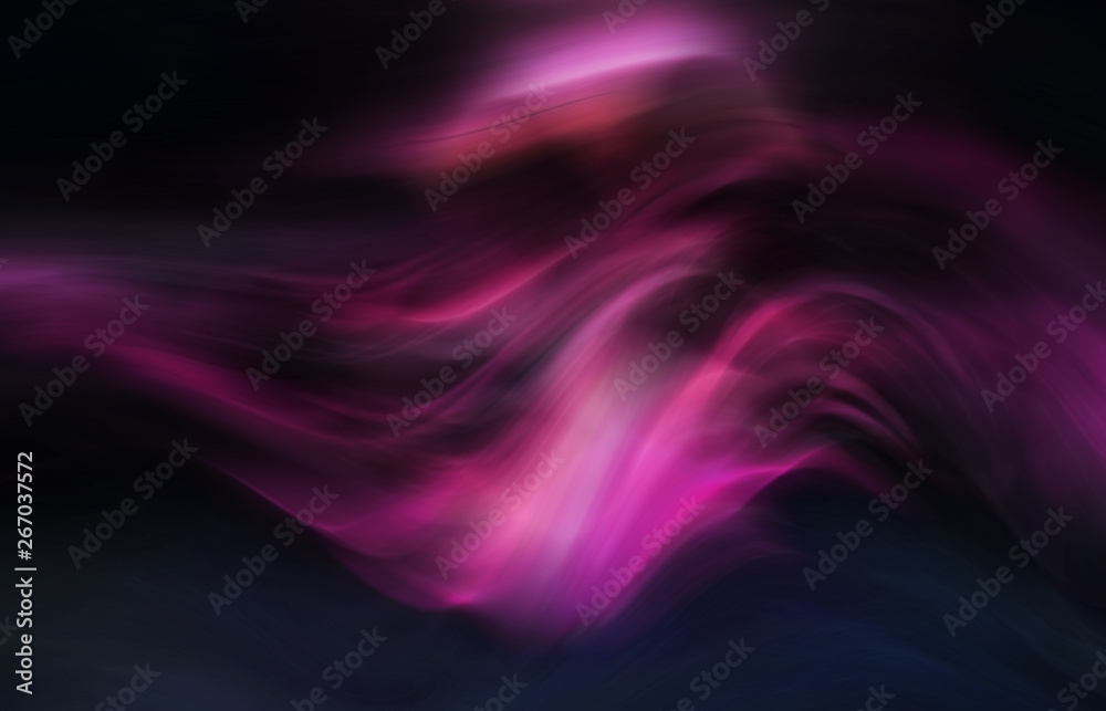 Pink abstract smoke background with blurred motion effect
