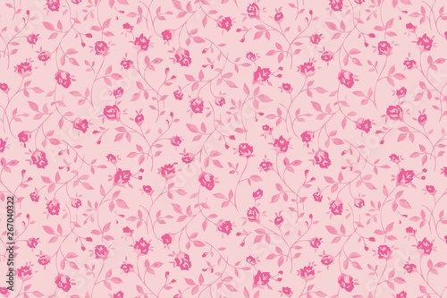 pink flowers pattern background