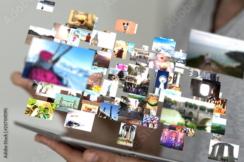 Internet broadband and multimedia streaming entertainment