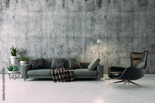 Fototapeta Naklejka Na Ścianę i Meble -  3d beautiful interior render setup