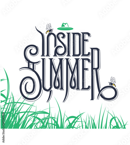 Inside Summer lettering sign (ID: 267043159)