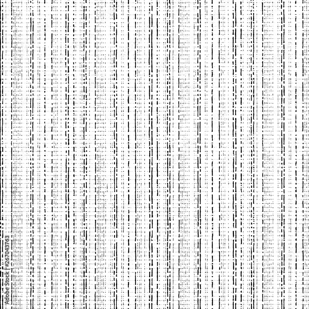 Obraz premium The Structure consisting of a set of lines, dots, fabric, wall textures. Black and white illustration image. Design for Wallpaper, cases, bags, fabric, foil and packaging
