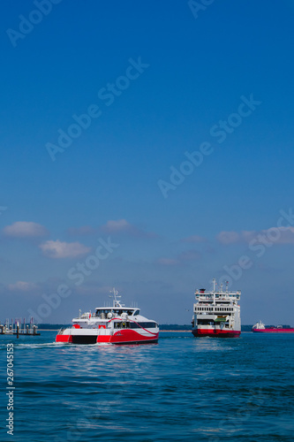 Passenger Ferry crossing the water