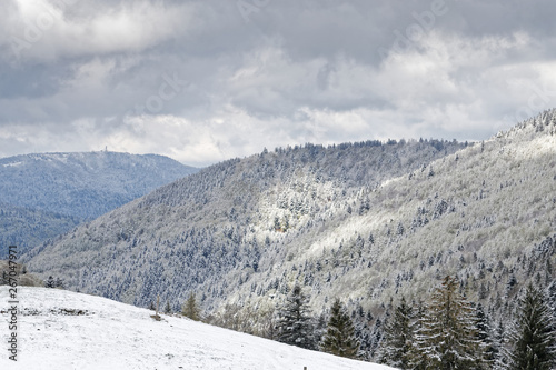 Neige sur les Vosges © Olympixel