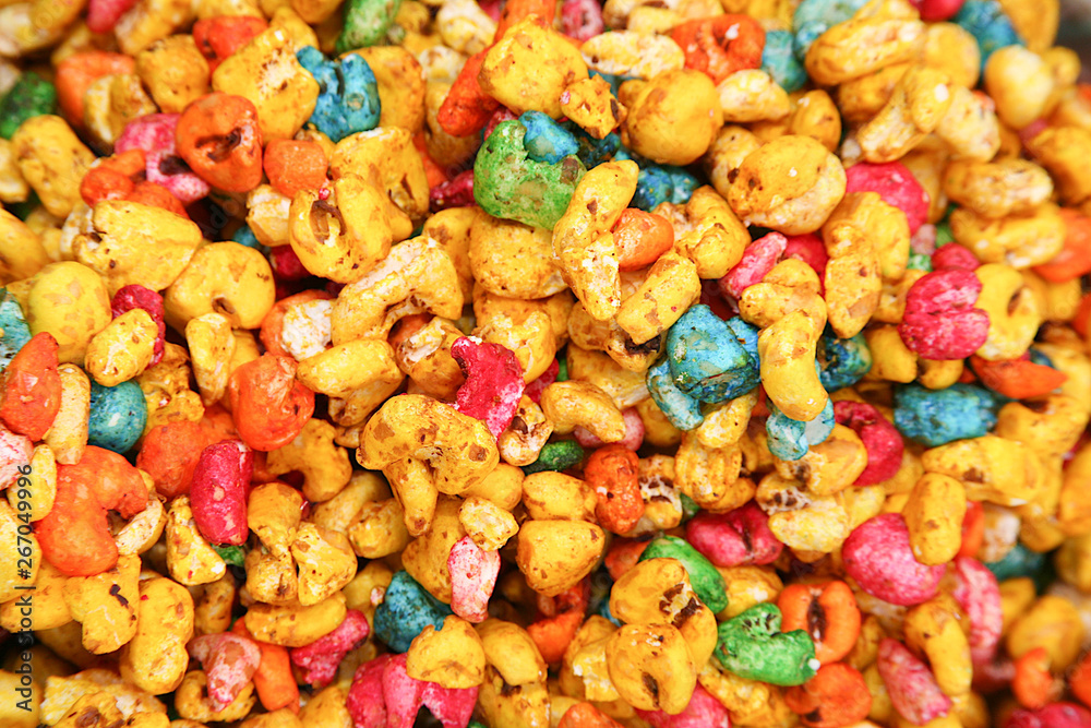 kernel corn with different colours kernel corn with different colours