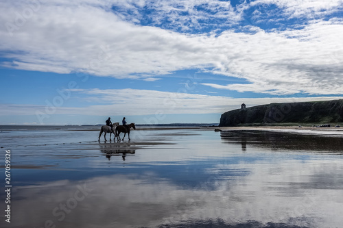 Mussenden Temple and Benone Beach photo