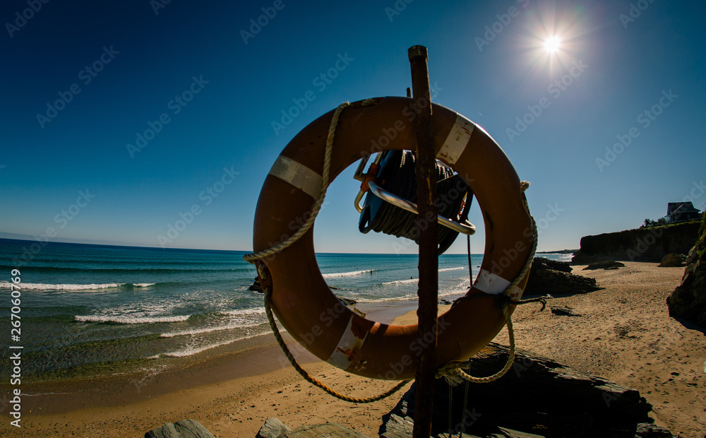 Fototapeta premium El mar en la zon de Galicia, España
