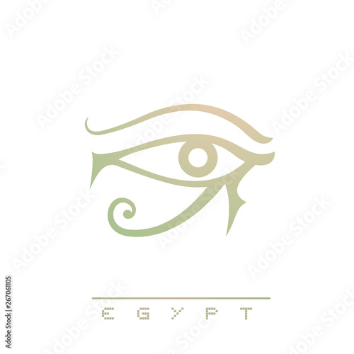 egyptian eye illustration