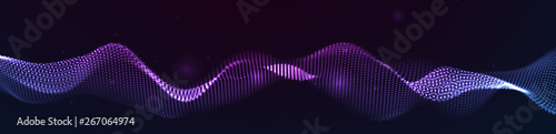 Music abstract background. Equalizer for music, showing sound waves with musical waves, the concept of a music equalizer vector.