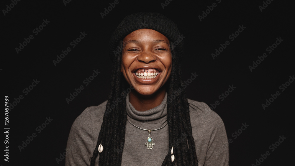Beautiful smiling woman Beautiful smiling woman