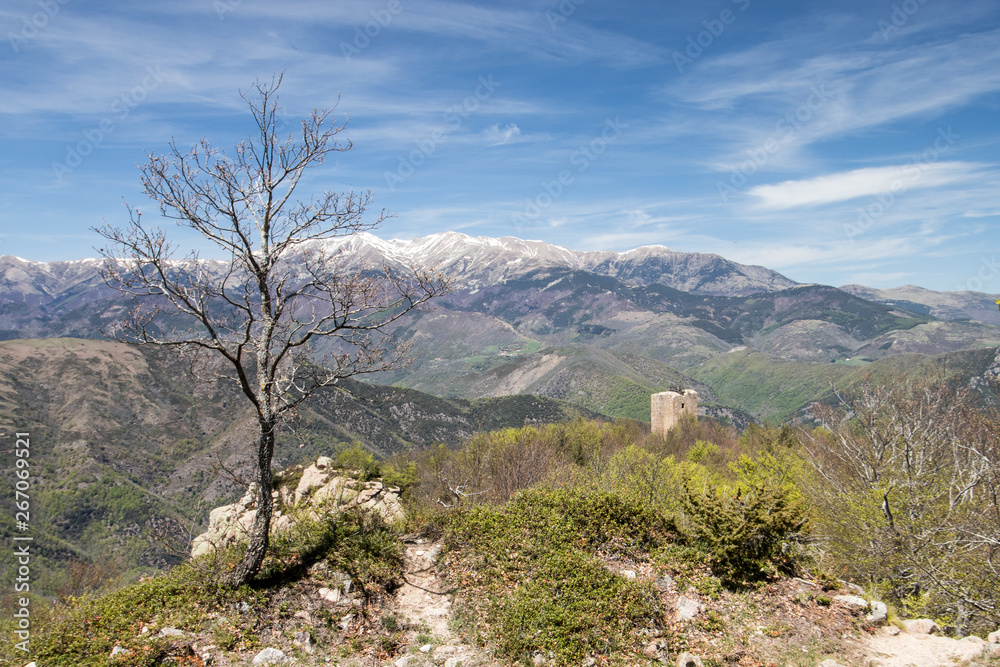 Panorama depuis la tour de Cabrens 