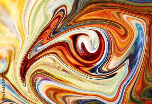 abstract background with swirling movements in elemental structure.