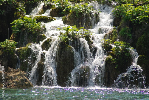 Fototapeta Naklejka Na Ścianę i Meble -  parco nazionale di Plitvice. Croazia