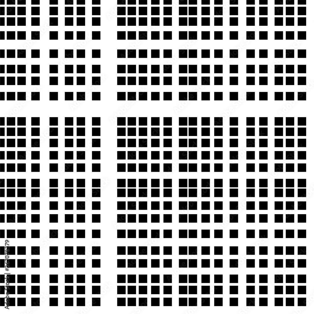 Fototapeta premium Background of seamless plaid pattern. Vector Illustration