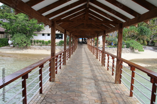 covered private jetty