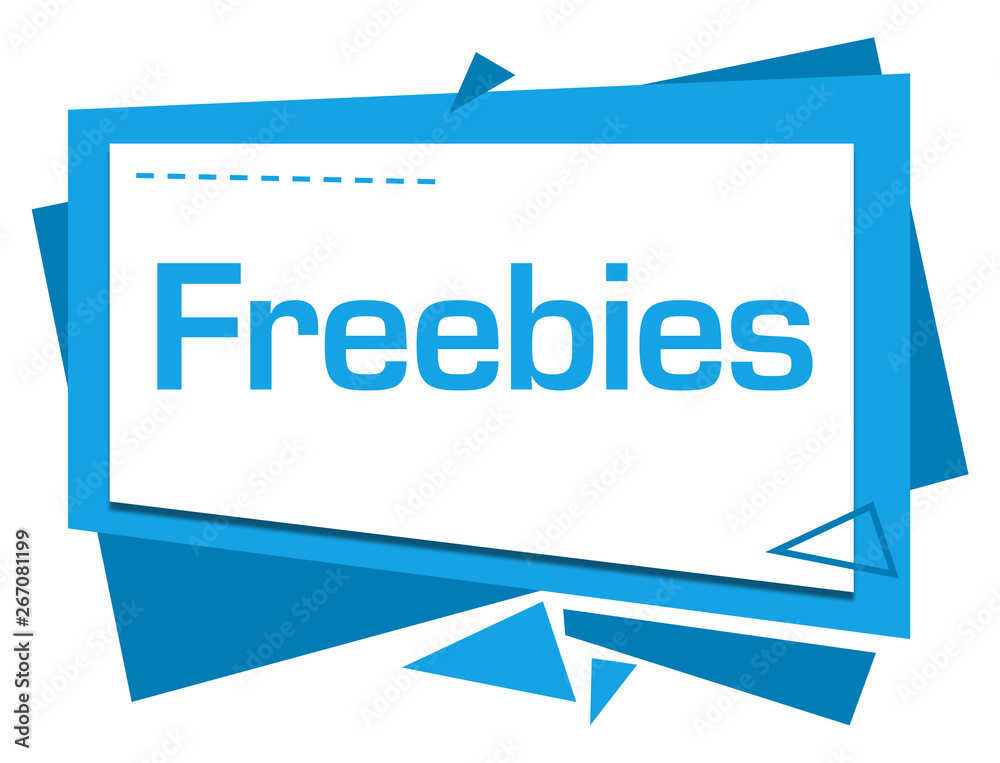 Freebies Blue Squares Triangles Text Freebies Blue Squares Triangles Text