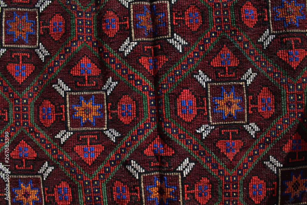 Seamless pattern of a rug Seamless pattern of a rug