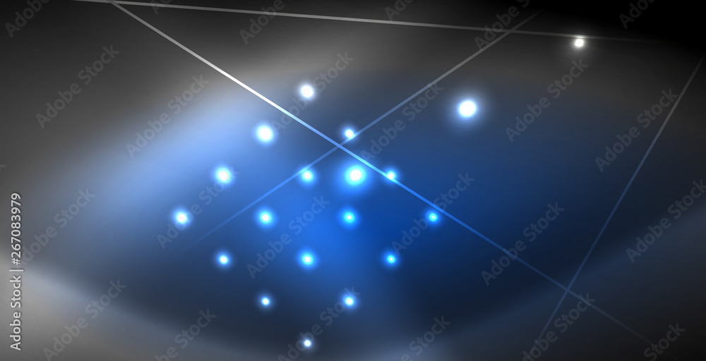 Neon glowing lines, magic energy space light concept, abstract background wallpaper design Neon glowing lines, magic energy space light concept, abstract background wallpaper design