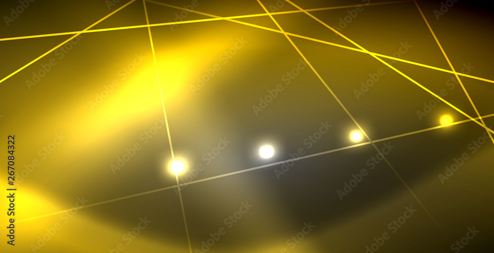 Neon glowing lines, magic energy space light concept, abstract background wallpaper design Neon glowing lines, magic energy space light concept, abstract background wallpaper design