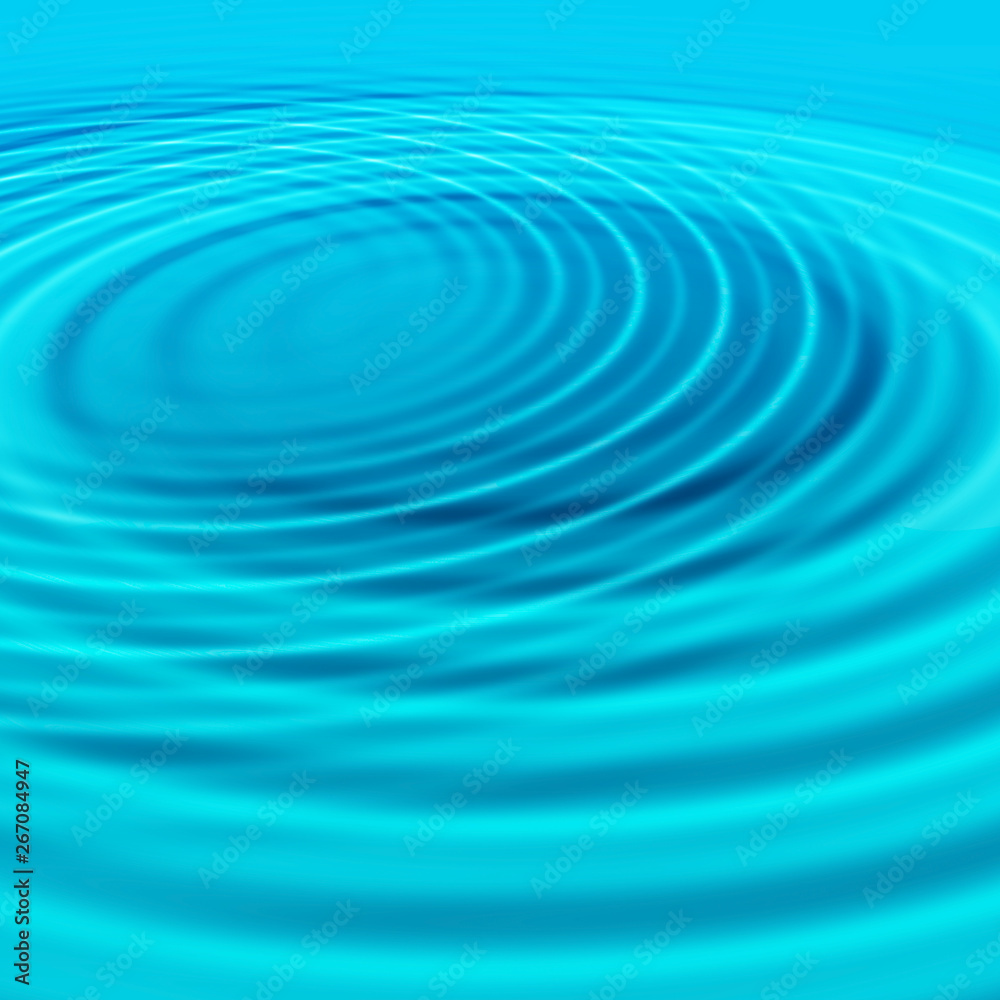 rings on a water surface rings on a water surface