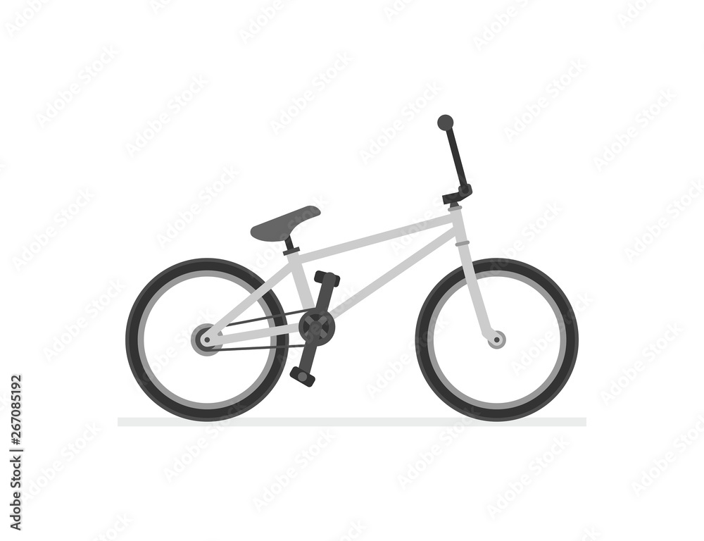 Obraz premium BMX Bike. isolated on white background