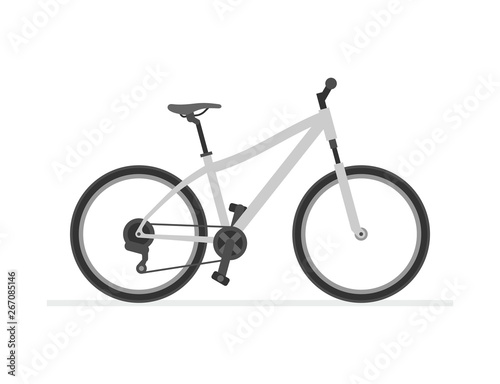 Mountain Bike. isolated on white background