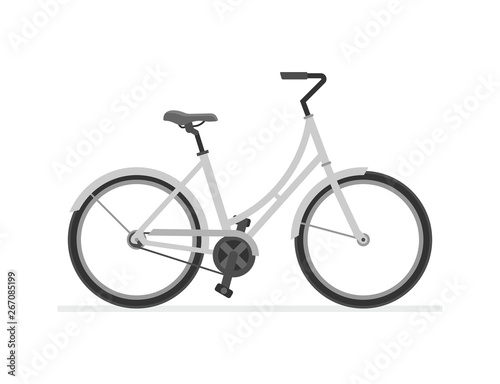 Dutch Bike. isolated on white background