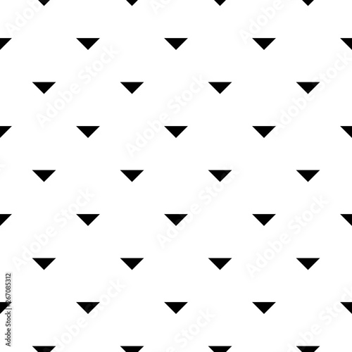 Stylish abstract seamless pattern with black graphic