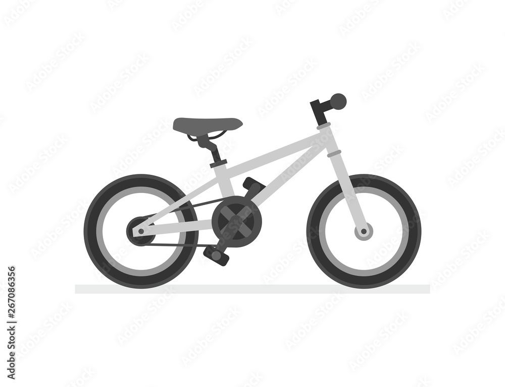 Fototapeta premium Kids Bike. isolated on white background