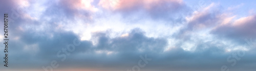 blue sky with clouds, Moody sky