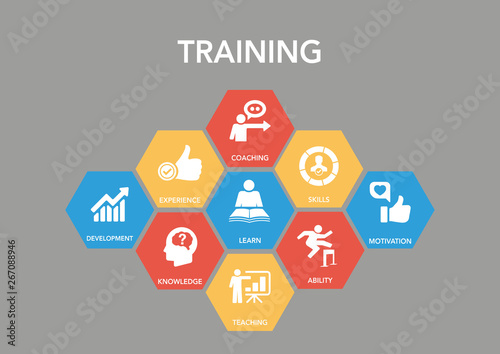 Traınıng Icon Concept