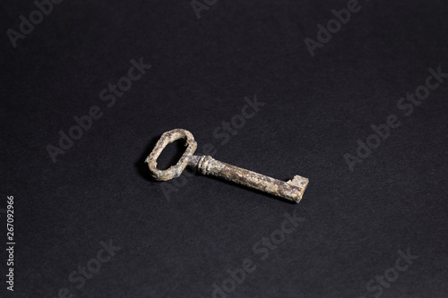 old rusty key of a door © luismicss