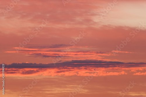 sky whit clouds and sunrise sunset. © Sebastian
