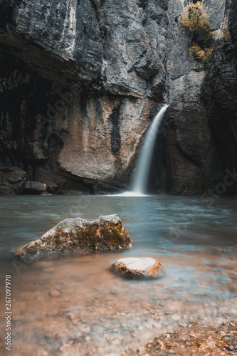 Hidden waterfall