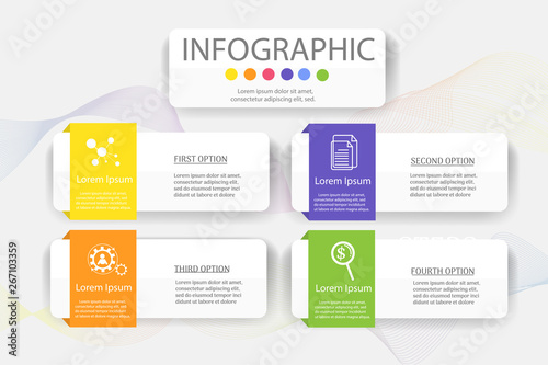 Design Business template  infographic chart element with place date for presentations,Vector EPS10.