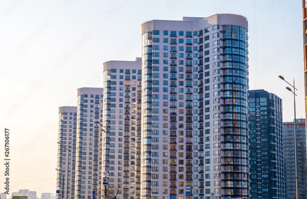 New modern residential complex in Kyiv, Ukraine New modern residential complex in Kyiv, Ukraine