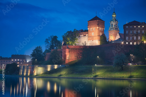Krakow Castle & Blue Hour