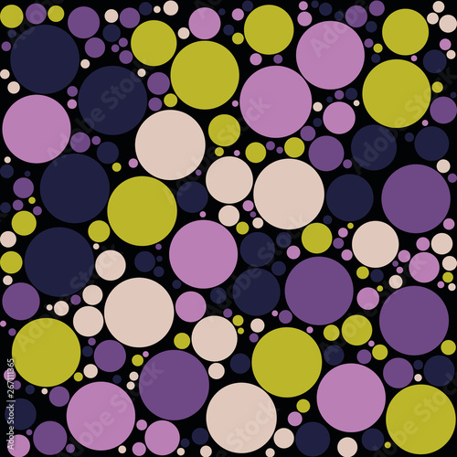 Abstract Colorful Dots Background Design