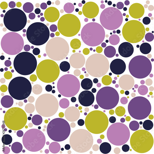 Abstract Colorful Dots Background Design