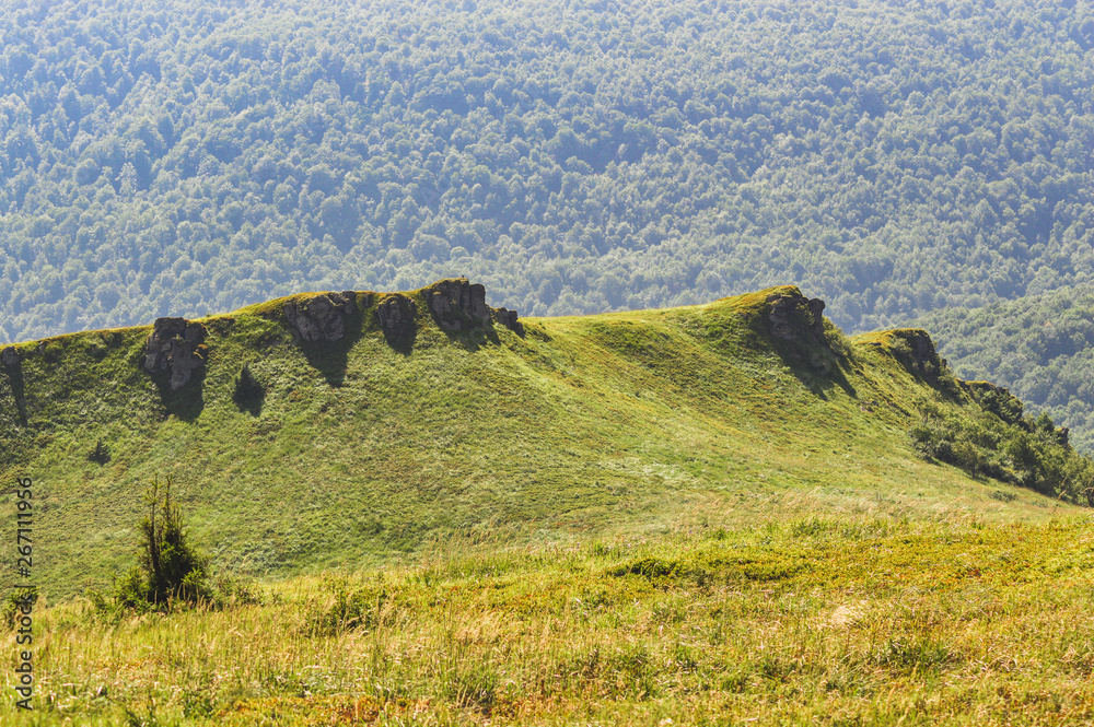 Fototapeta premium Panorama Bieszczad 