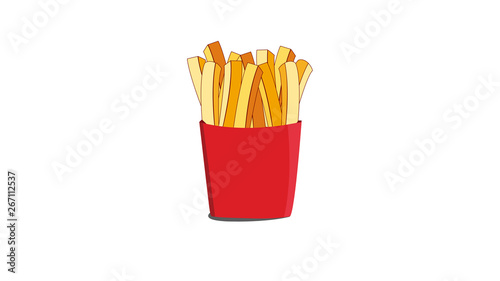 Foto papas fritas