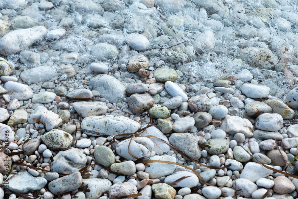 shore with stones shore with stones