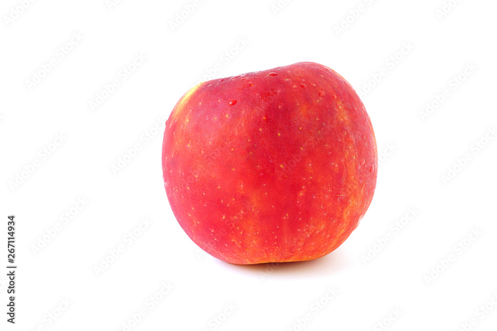 Fresh red apple isolated on white background Fresh red apple isolated on white background